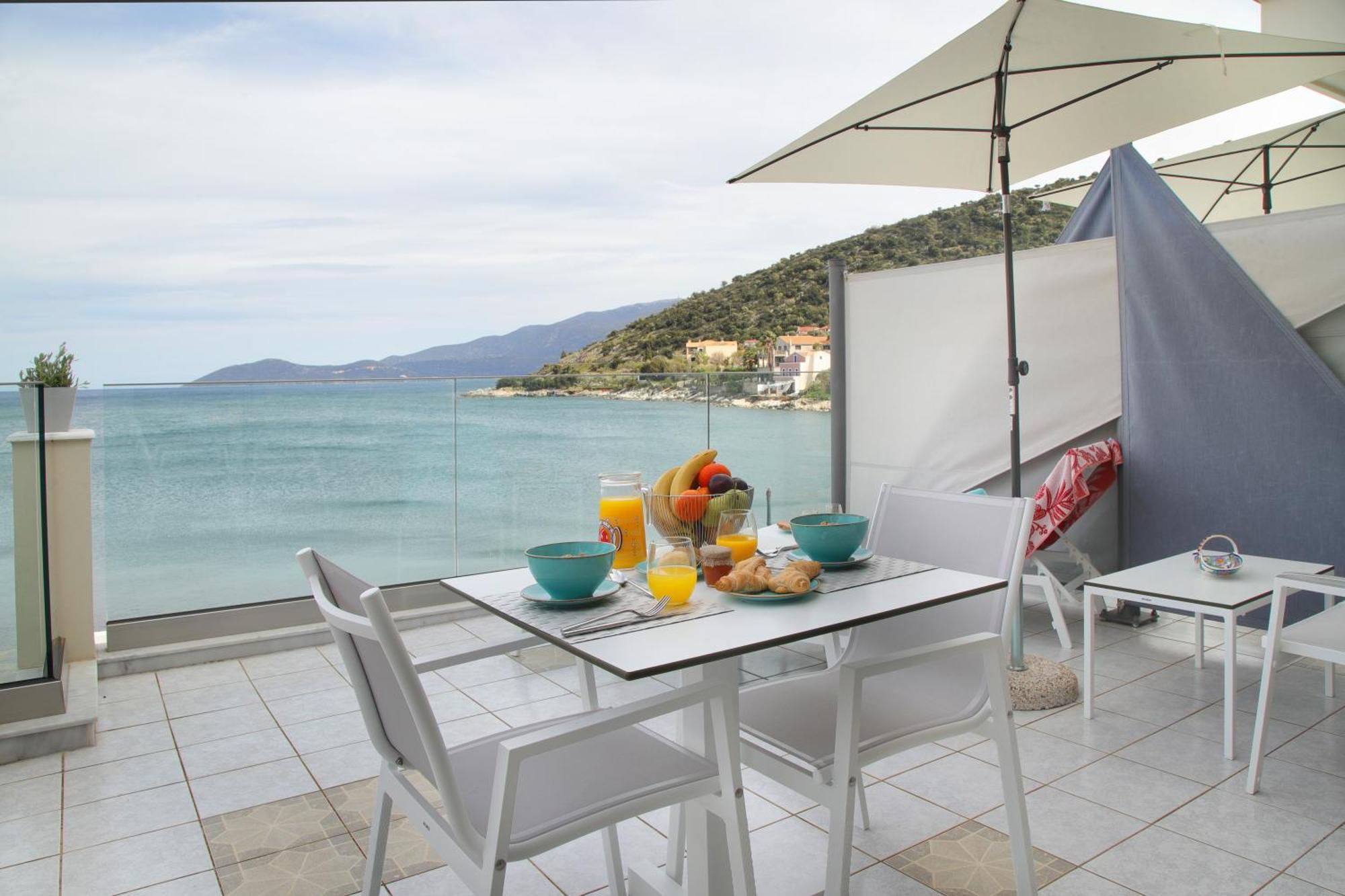 Sunrise Bay Apts Agia Efimia ห้อง รูปภาพ